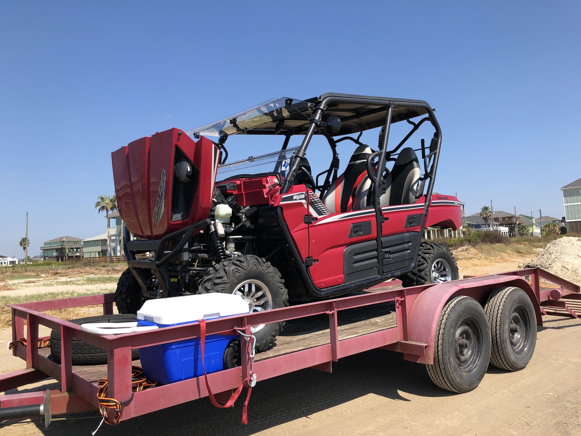 UTV ON HATTERAS BEACH visual data 2